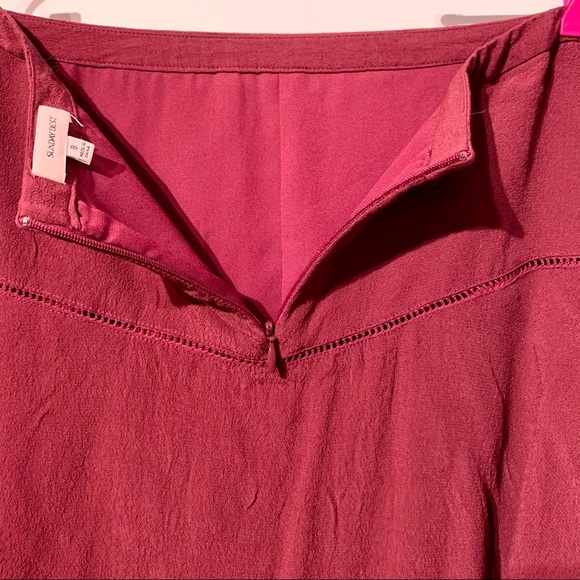 Sunday Best Purple Mini Skirt - Picture 4 of 4